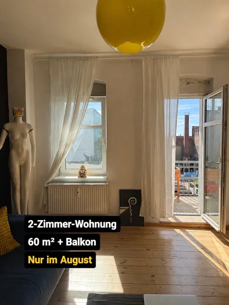 Alltagstaugliche 2-Zimmer-Wohnung mit Balkon in Berlin — photo 1